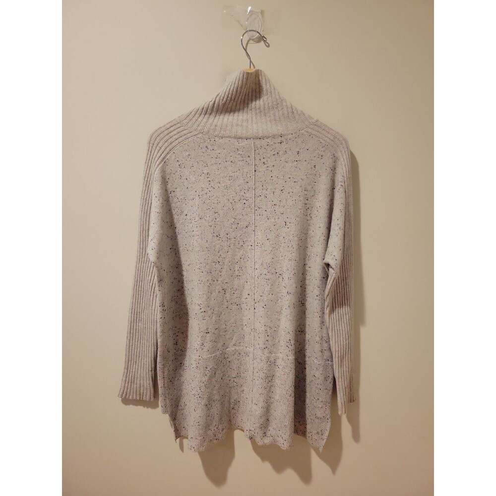 rag & bone Beige Speckled Turtleneck Sweater - Picture 4 of 8
